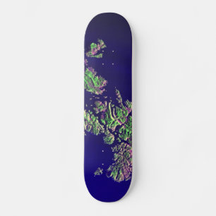 Skateboard der Shetland Islands