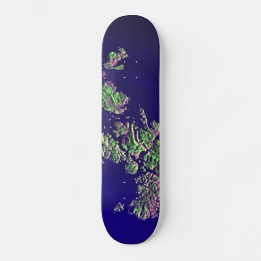 Skateboard der Shetland Islands (Vorderseite)