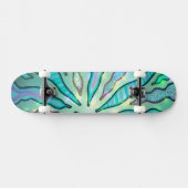 Skateboard der Türkiskornzweige (Horizontal)