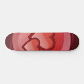 Skateboard des Herzens (Horizontal)