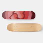 Skateboard des Herzens (Horizontal)