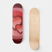 Skateboard des Herzens (Vorderseite)
