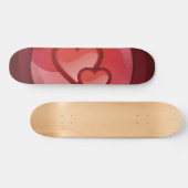 Skateboard des Herzens (Horizontal)