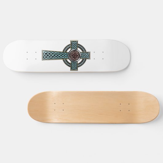 Skateboard des keltischen Kreuz-2 (Horizontal)