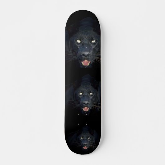 Skateboard des schwarzen Panthers (Vorne)