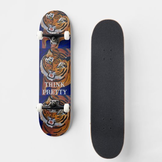SKATEBOARD DESIGN VON KÜNSTLER PAULA REILLY (Vorderseite)