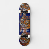 SKATEBOARD DESIGN VON KÜNSTLER PAULA REILLY (Vorderseite)