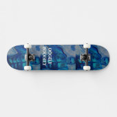 SKATEBOARD DESIGN VON KÜNSTLER PAULA REILLY. (Horizontal)