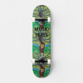 SKATEBOARD DESIGN VON KÜNSTLER PAULA REILLY. (Vorderseite)