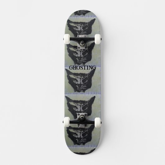 SKATEBOARD DESIGN VON KÜNSTLER PAULA REILLY. (Vorderseite)