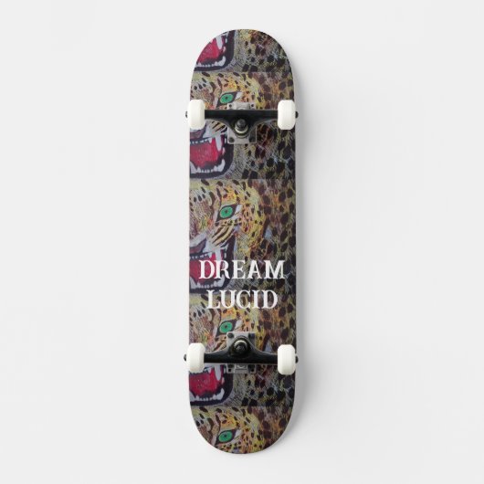 SKATEBOARD DESIGN VON KÜNSTLER PAULA REILLY. (Vorderseite)