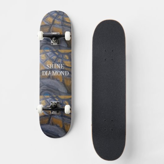 SKATEBOARD DESIGN VON KÜNSTLER PAULA REILLY (Vorderseite)