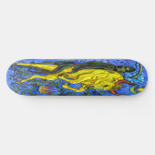 Skateboard Devil and Gold Bull (Horizontal)