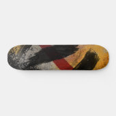 Skateboard, die Narbe, Digital abstrakt Skateboard (Horizontal)