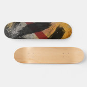 Skateboard, die Narbe, Digital abstrakt Skateboard (Horizontal)