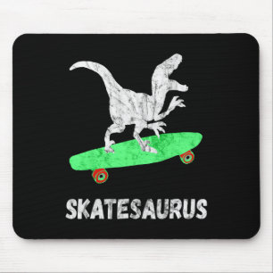 Skateboard Dinosaur Skateboard T-Rex Lustiges Skat Mousepad