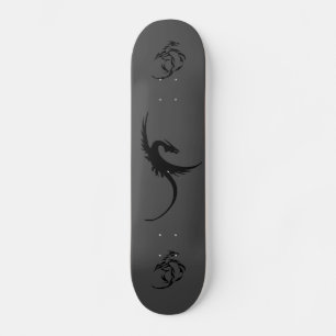 Skateboard, Dragon Streueboard, Drachenwanddesign Skateboard