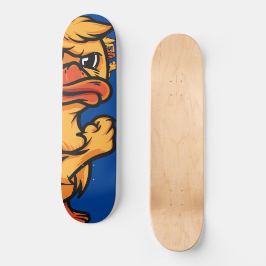 Skateboard Duck/Duck Skateboard/Duck auf Skateboar (Vorderseite)