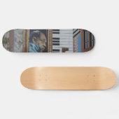 Skateboard, Duke Ellington-Wand-Wandgemälde, DC Skateboard (Horizontal)