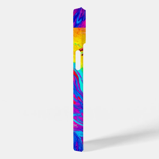 Skateboard durch Farben Case-Mate iPhone Hülle (Rückseite / Rechts)