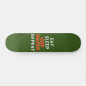 Skateboard "EAT, SLEEP..." (Horizontal)