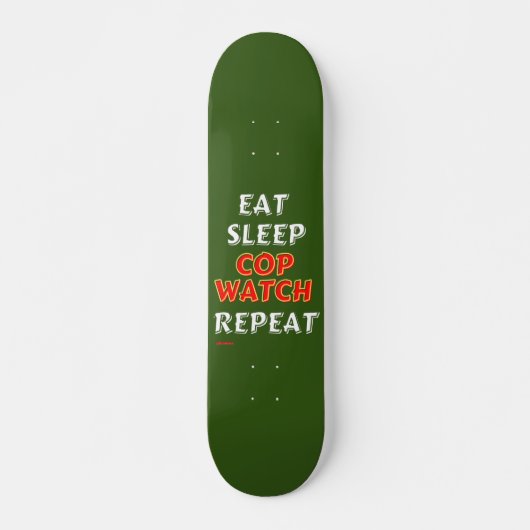 Skateboard "EAT, SLEEP..." (Vorne)