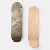 Skateboard "Edelstahl" (Vorderseite)