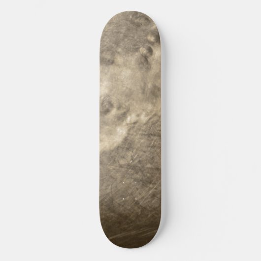 Skateboard "Edelstahl" (Vorderseite)