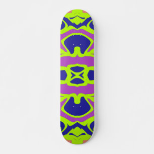 Skateboard, Ein lebendiges mehrfarbiges klassische Skateboard