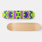Skateboard, Ein lebendiges, vielfarbiges klassisch Skateboard (Horizontal)
