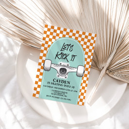 Skateboard - Einladung zum Geburtstag