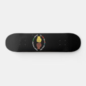 Skateboard "END RACISM" (Horizontal)