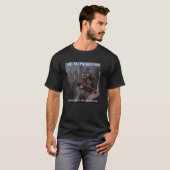 Skateboard fahrender Froschmagier T-Shirt (Vorne ganz)