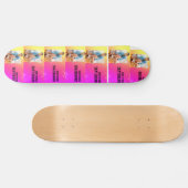 Skateboard-Fahrt auf dem Weltskateboard DIY Skateb Skateboard (Horizontal)