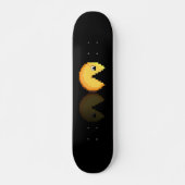 Skateboard fan art Pac-Man tribute gelb (Vorne)