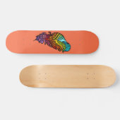 Skateboard, Feder Skateboard (Horizontal)