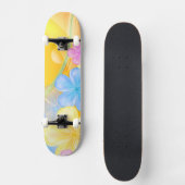 Skateboard-Floral Skateboard (Vorderseite)