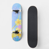 Skateboard-Floral Skateboard (Vorderseite)