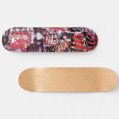 Skateboard – Fragmentierter Puls (Horizontal)