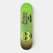 Skateboard Frankenmoji (Vorderseite)