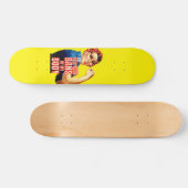 Skateboard "Frauenrechte 101" (Horizontal)