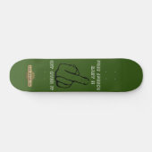 Skateboard "FREE SPEECH BABY" (Horizontal)