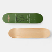 Skateboard "FREE SPEECH BABY" (Horizontal)