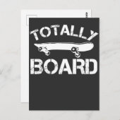 Skateboard Freestyle Skaten Skater Postkarte (Vorne/Hinten)