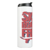 skateboard freestyle thermosbecher (Nach links gedreht)