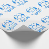 Skateboard-Freund Geschenkpapier (Ecke)