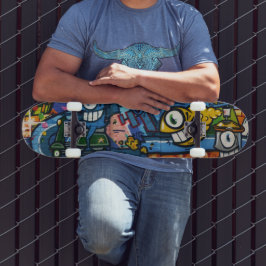 Skateboard - Fun Urban Street Art