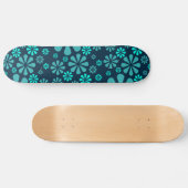 Skateboard für abstrakte Blume (Horizontal)