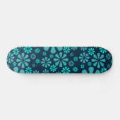 Skateboard für abstrakte Blume (Horizontal)