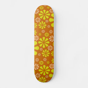 Skateboard für abstrakte Blume